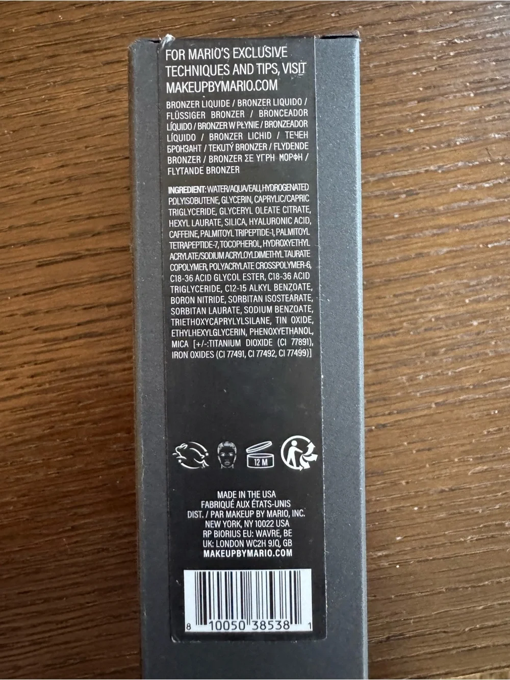 Makeup By Mario Soft sculpt Bronzing  & Shaping Serum– Medium